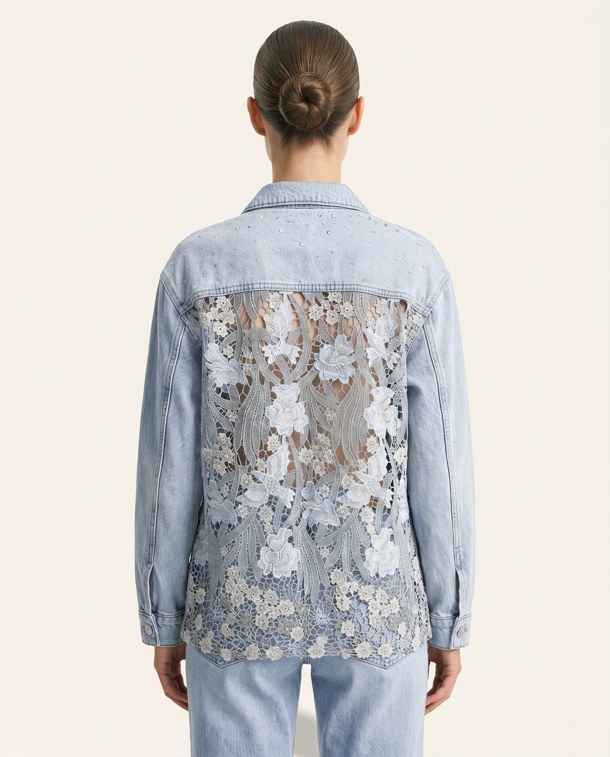 The Double Agent Denim Shirt - Light Blue