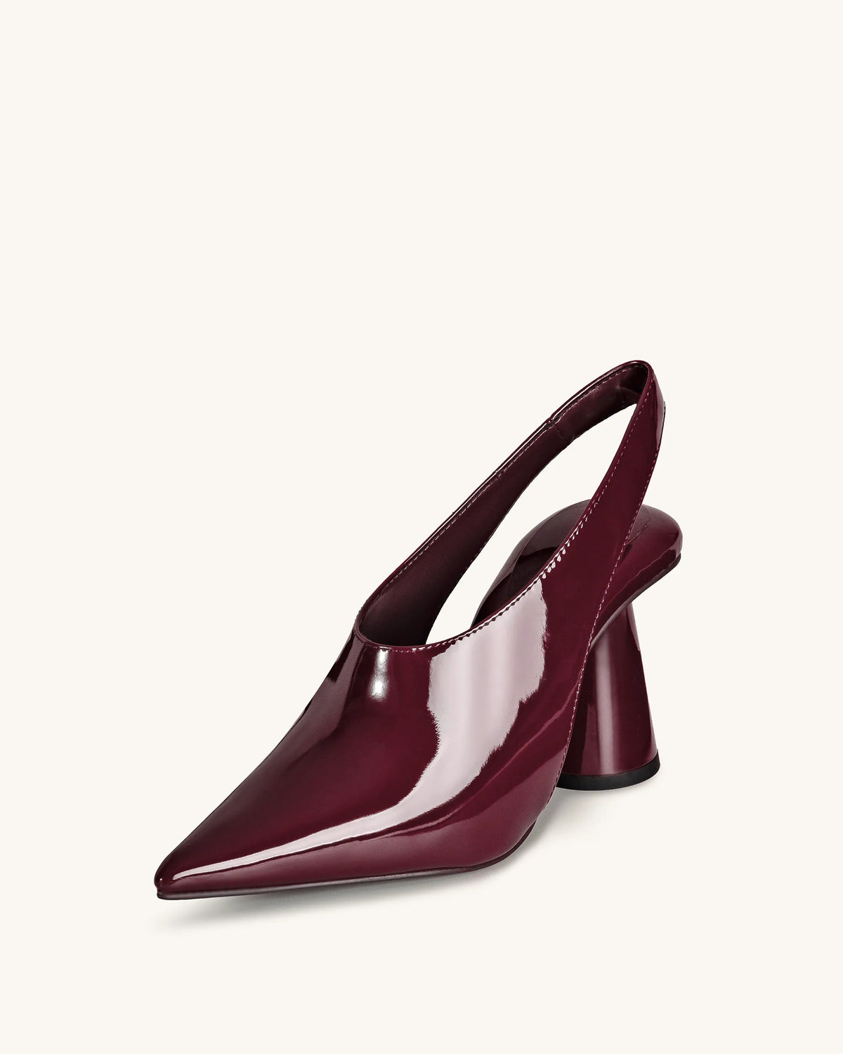 Vivovr High Heel Pumps - Burgundy