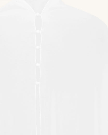 Tulle Cape Shawl - White