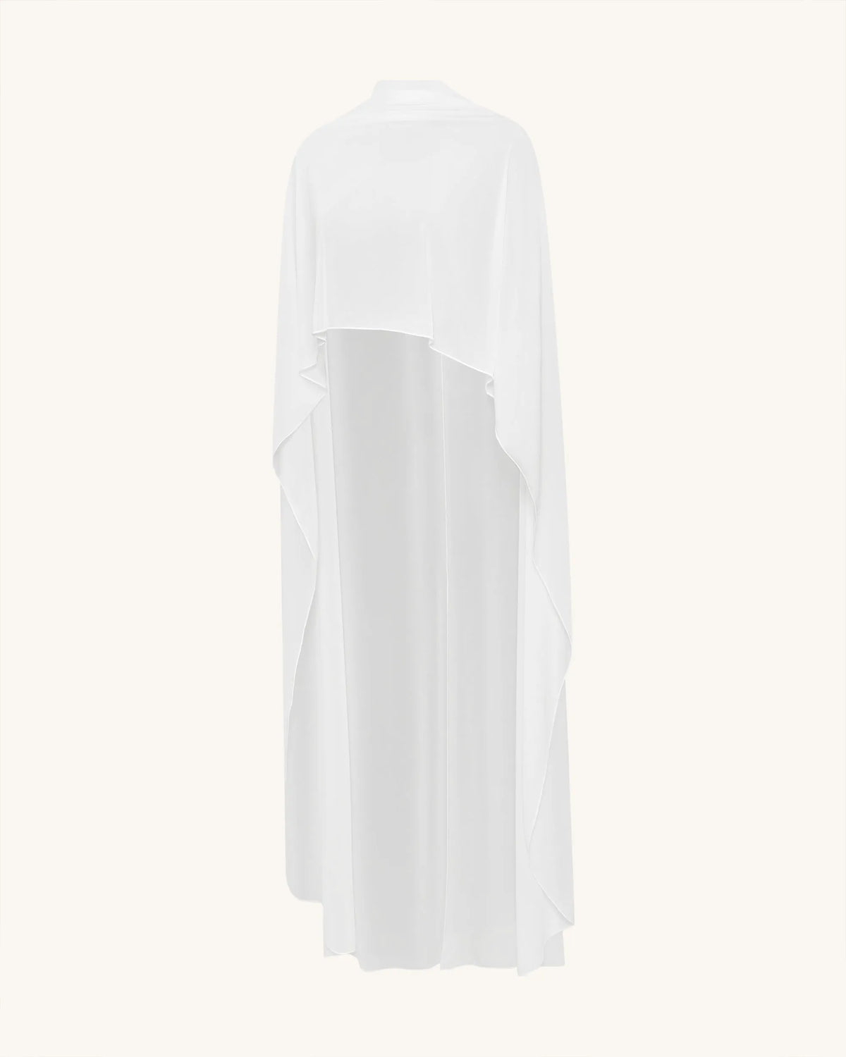 Tulle Cape Shawl - White