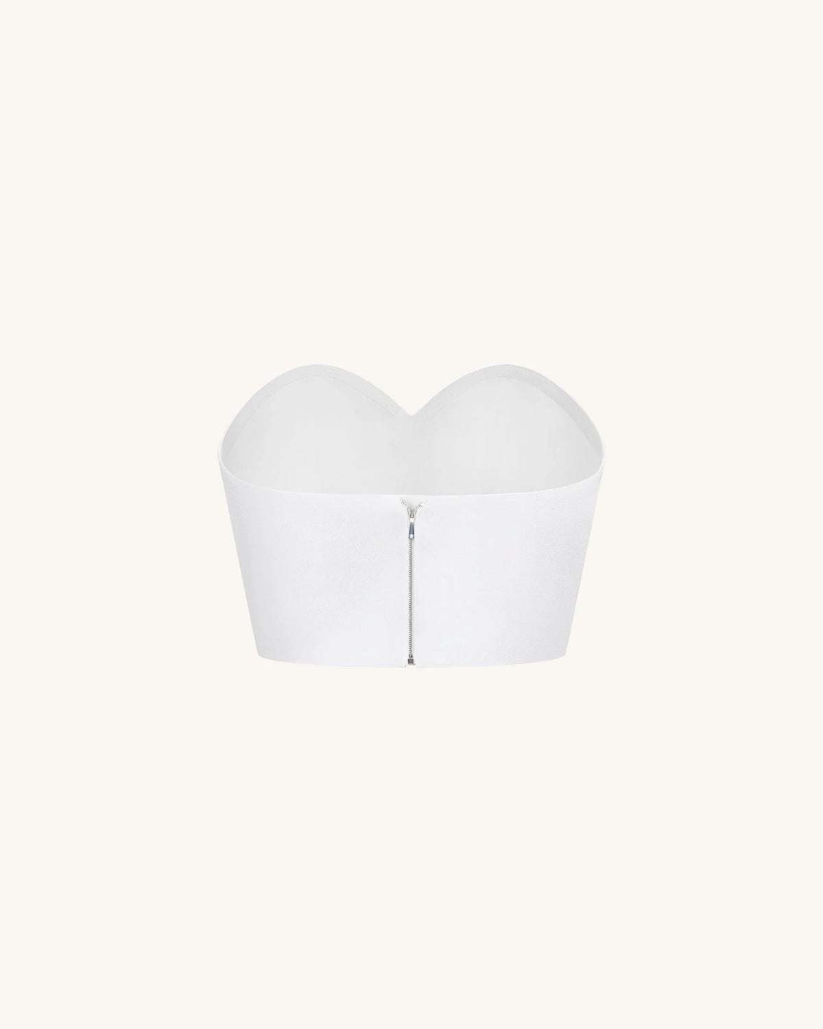 Sweetheart Bustier - White