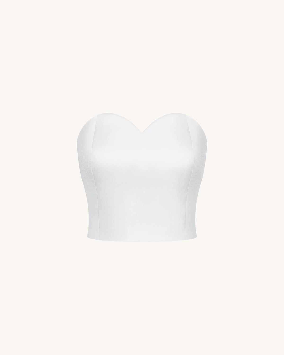 Sweetheart Bustier - White