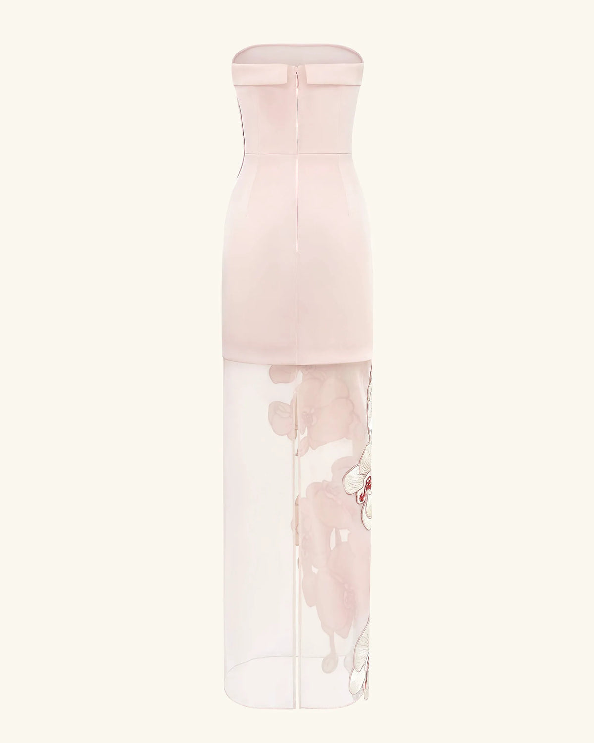 Orchid Embroidered Dress - Pink