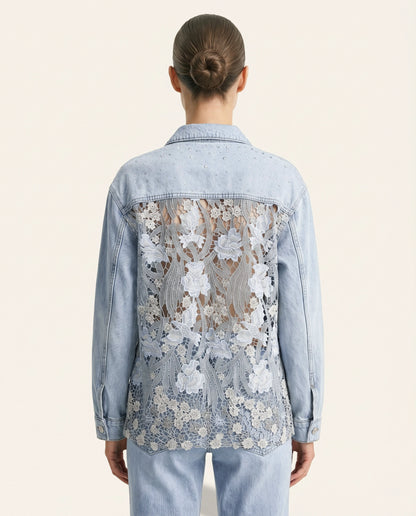 The Double Agent Denim Shirt - Light Blue