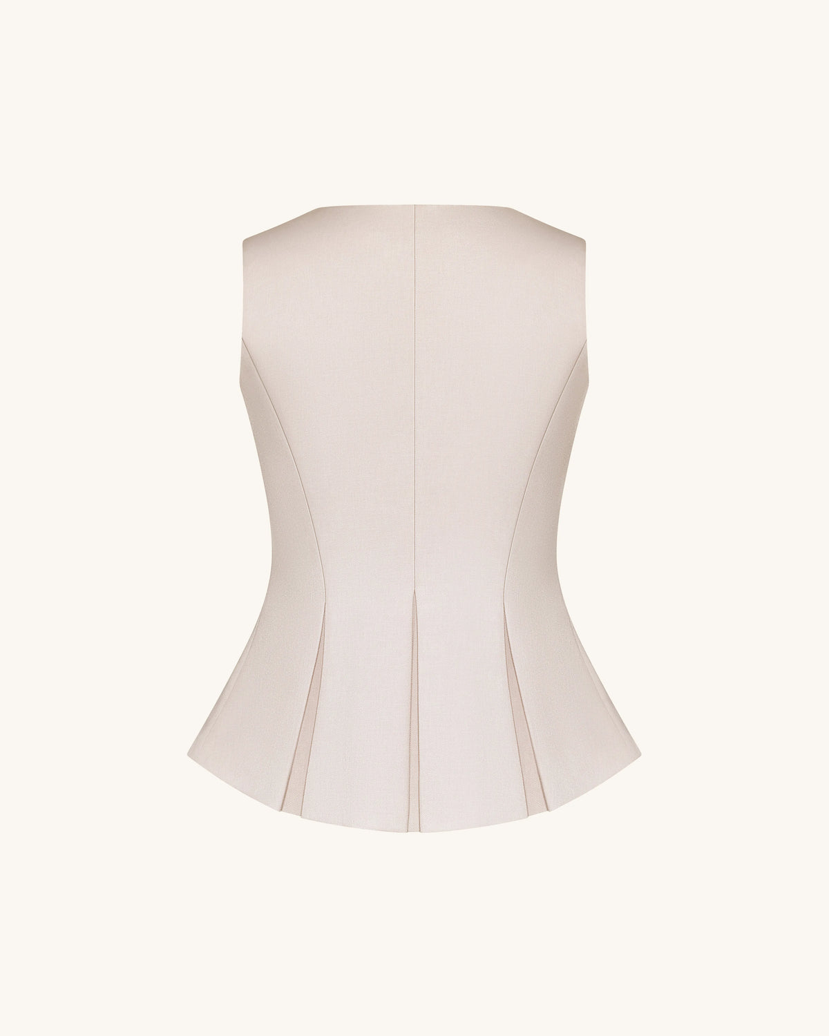 Structured Seam Round - Beige