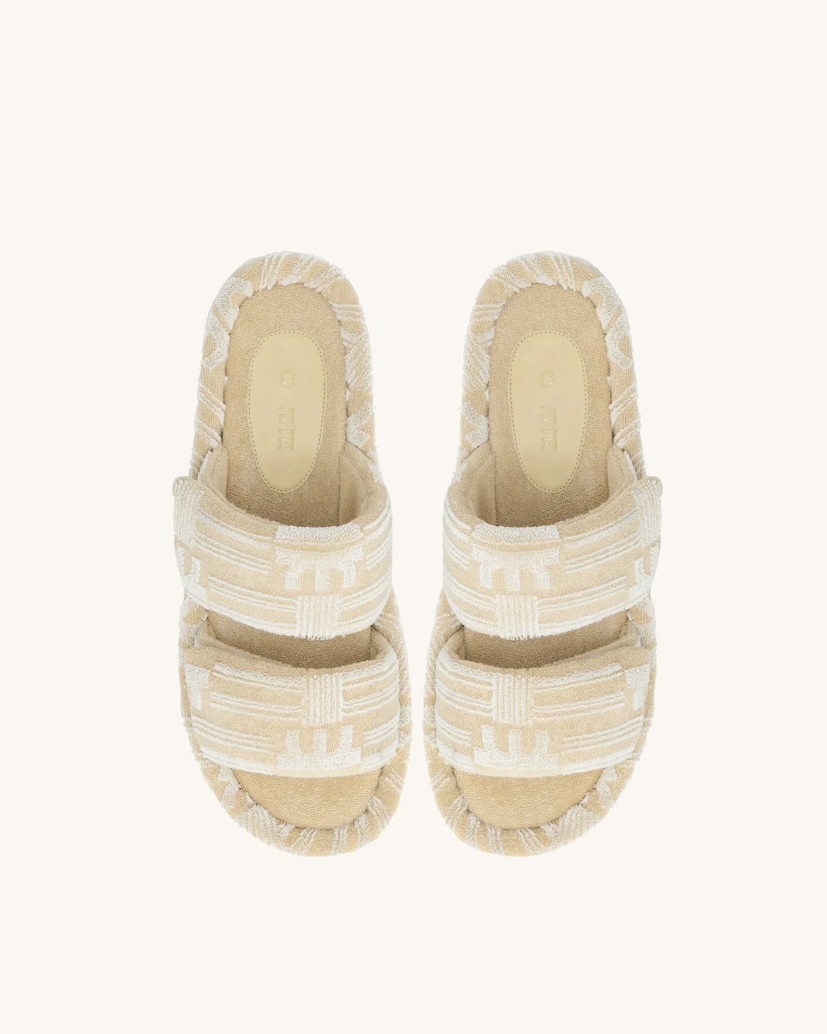 Lexi Terry Slide Sandal - OatMilk