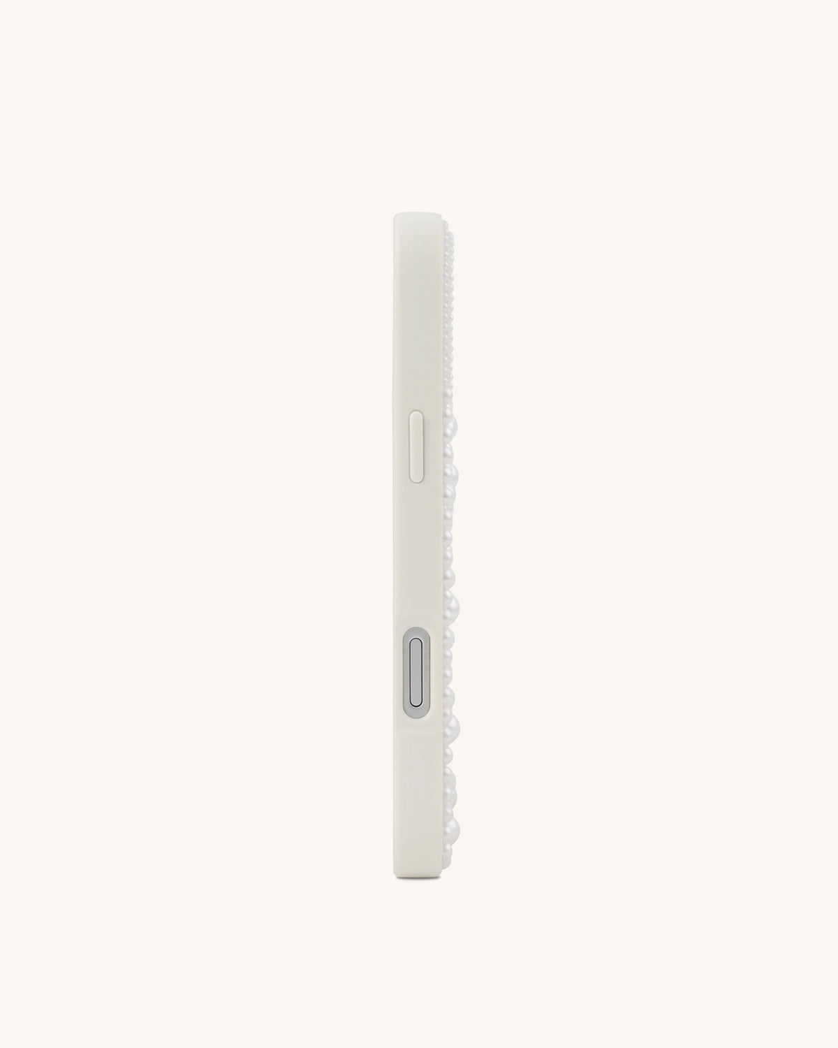 Pastel Seashell Pearl Phone Case - White