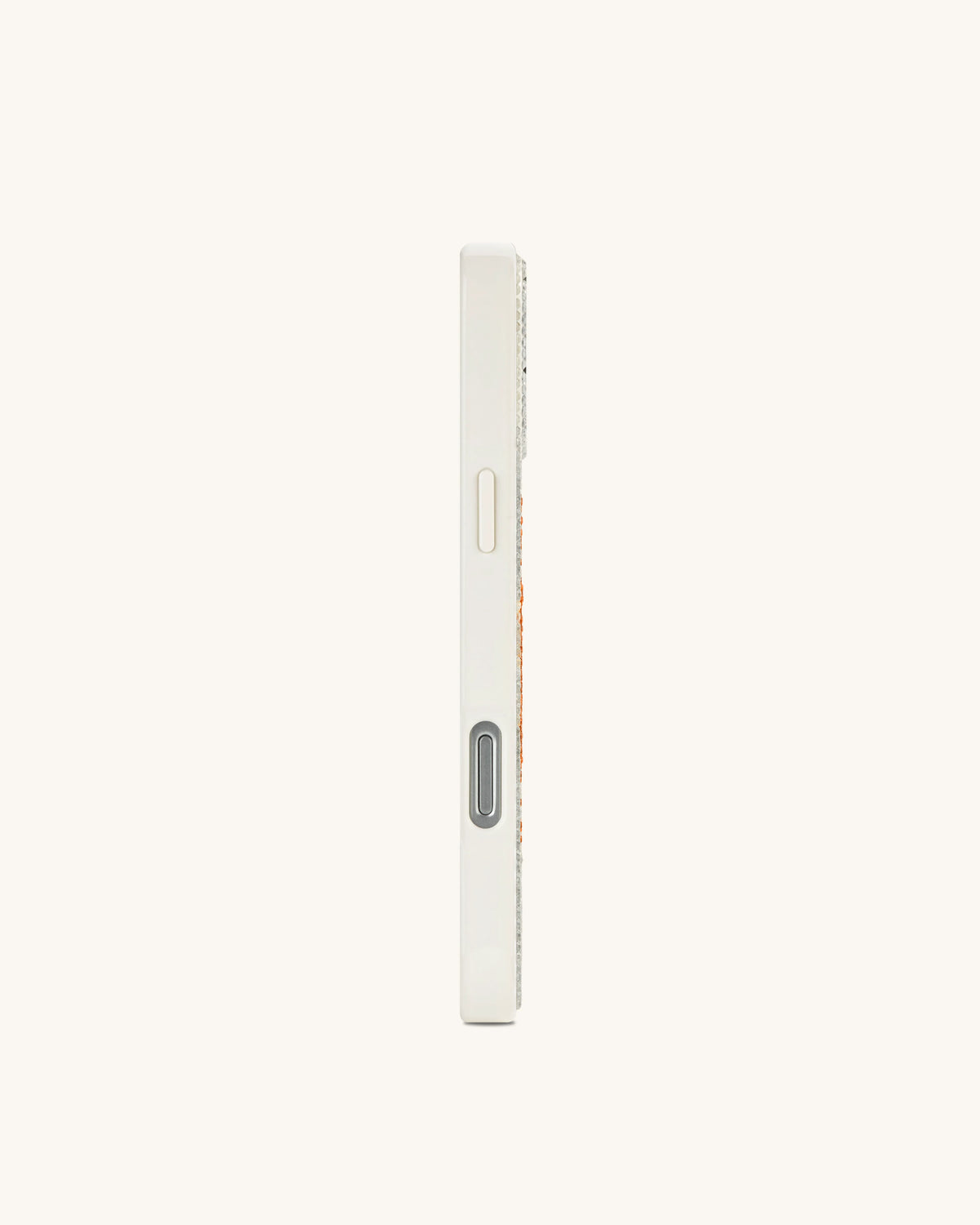 Starfish Artificial Crystal Phone Case - White