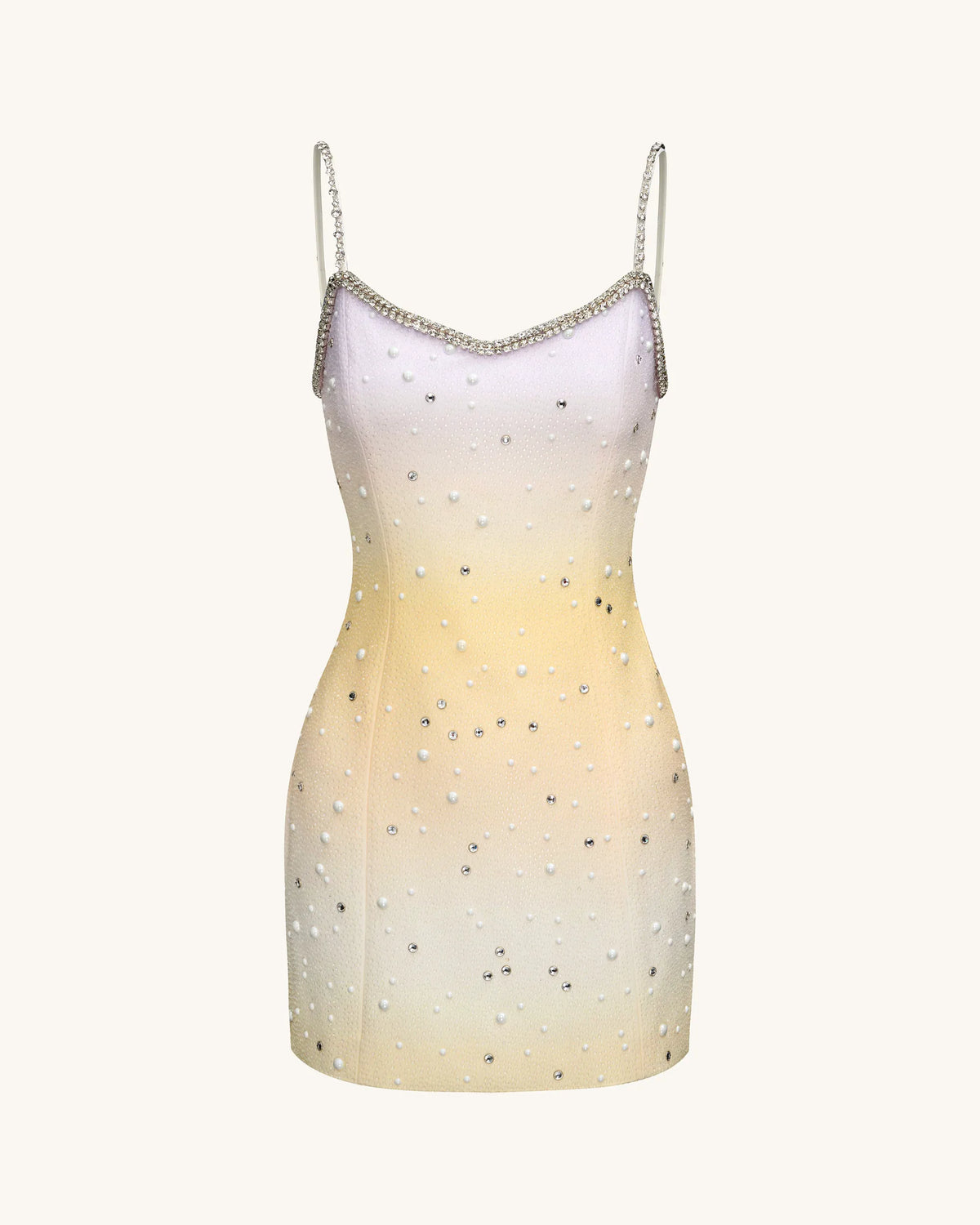 Sophia Crystal Embellished Mini Dress - Multicolor