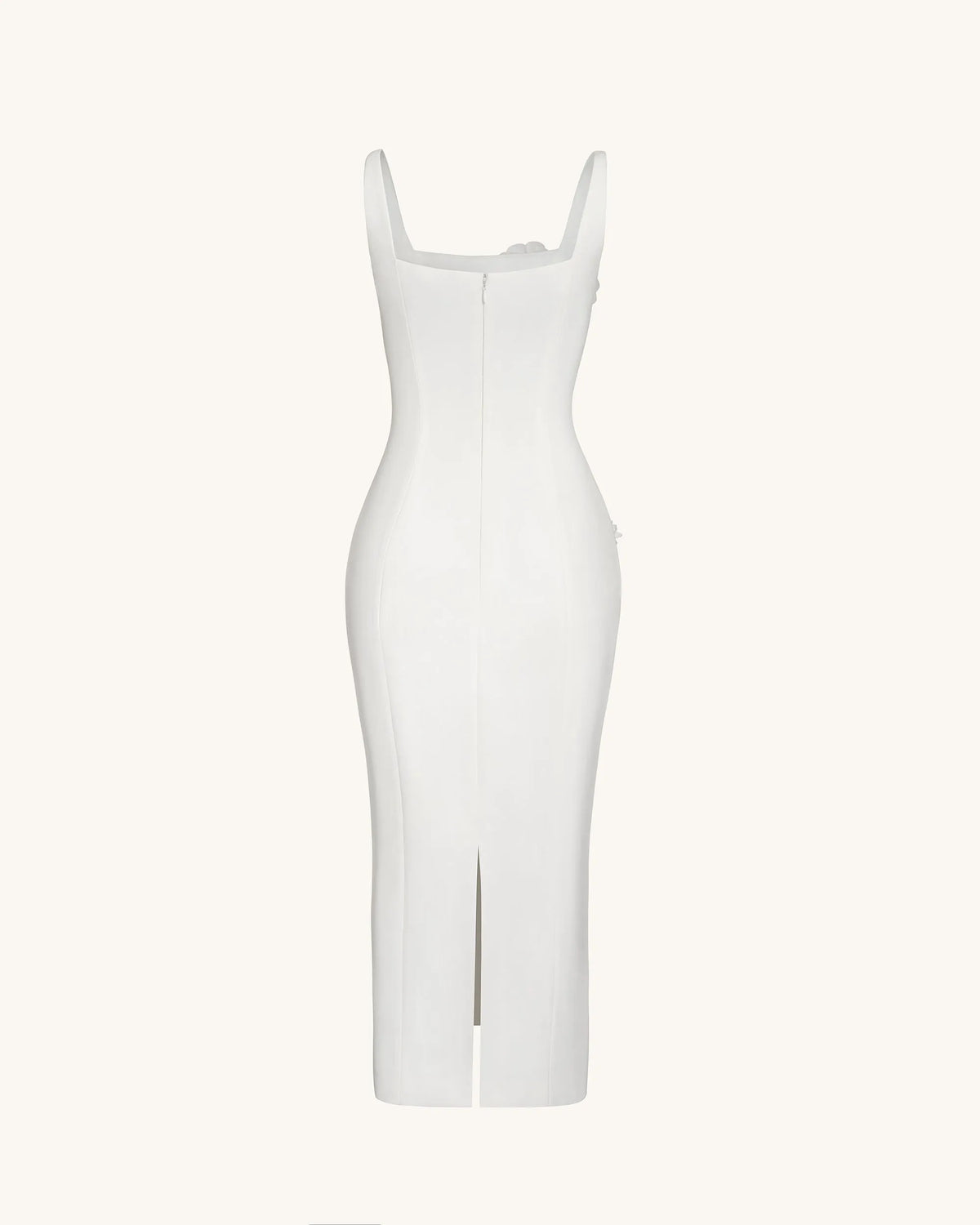 Garden Grace Sheath Dress - White