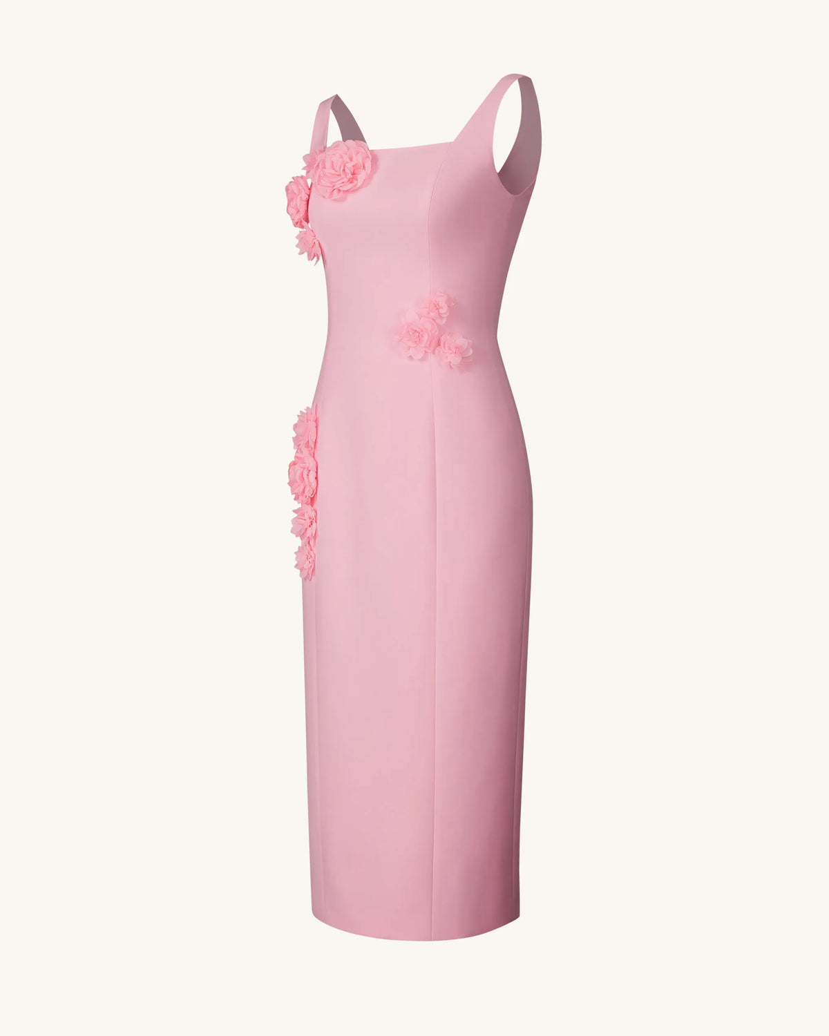 Garden Grace Sheath Dress - Pink