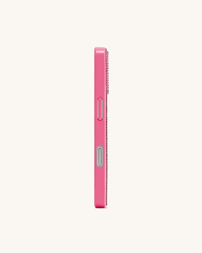 Don't Touch Me! Phone Case - Multicolor Pink