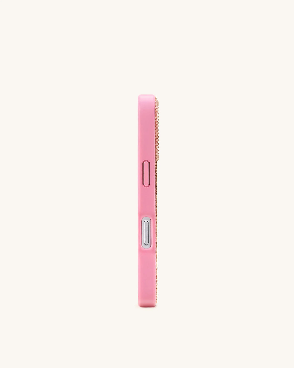 Lemon Artificial Crystal Phone Case - Pink