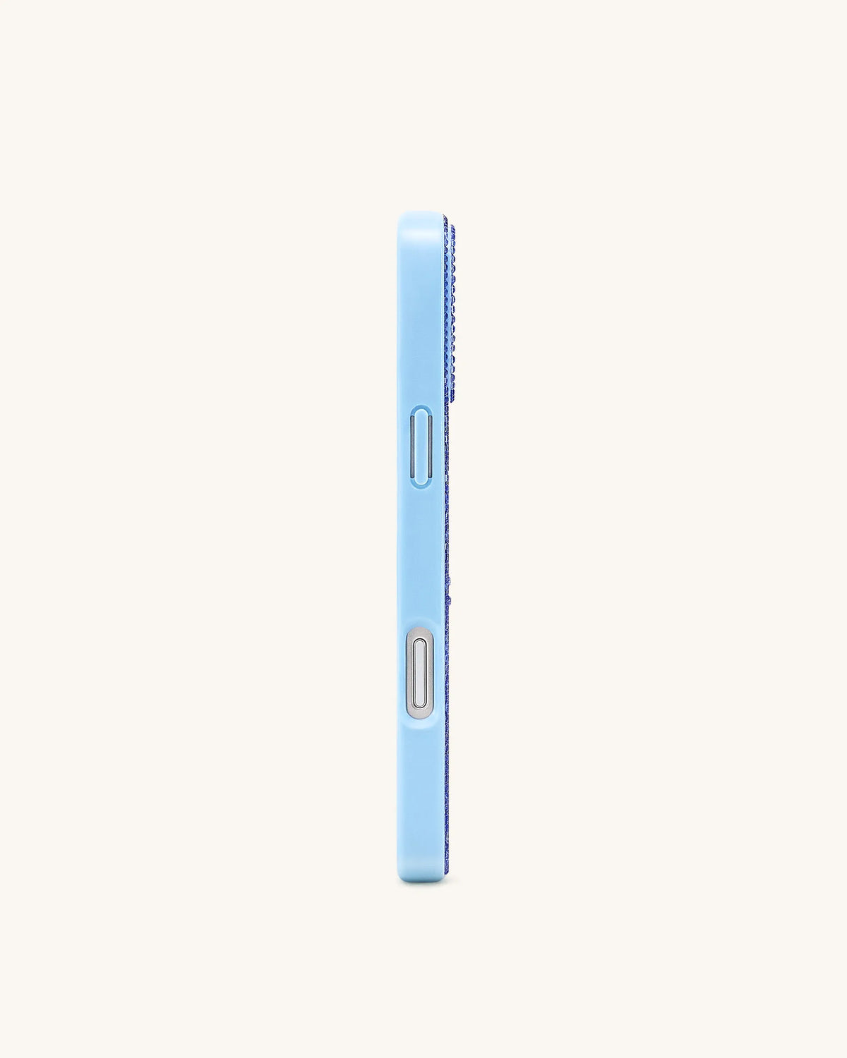 Christmas Tree Bling Phone Case - Light Blue