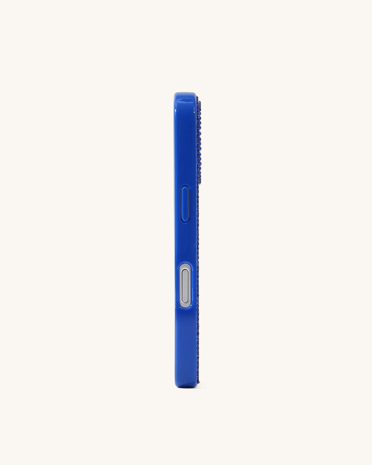 Rainbow Dog Artificial Crystal Phone Case - Blue