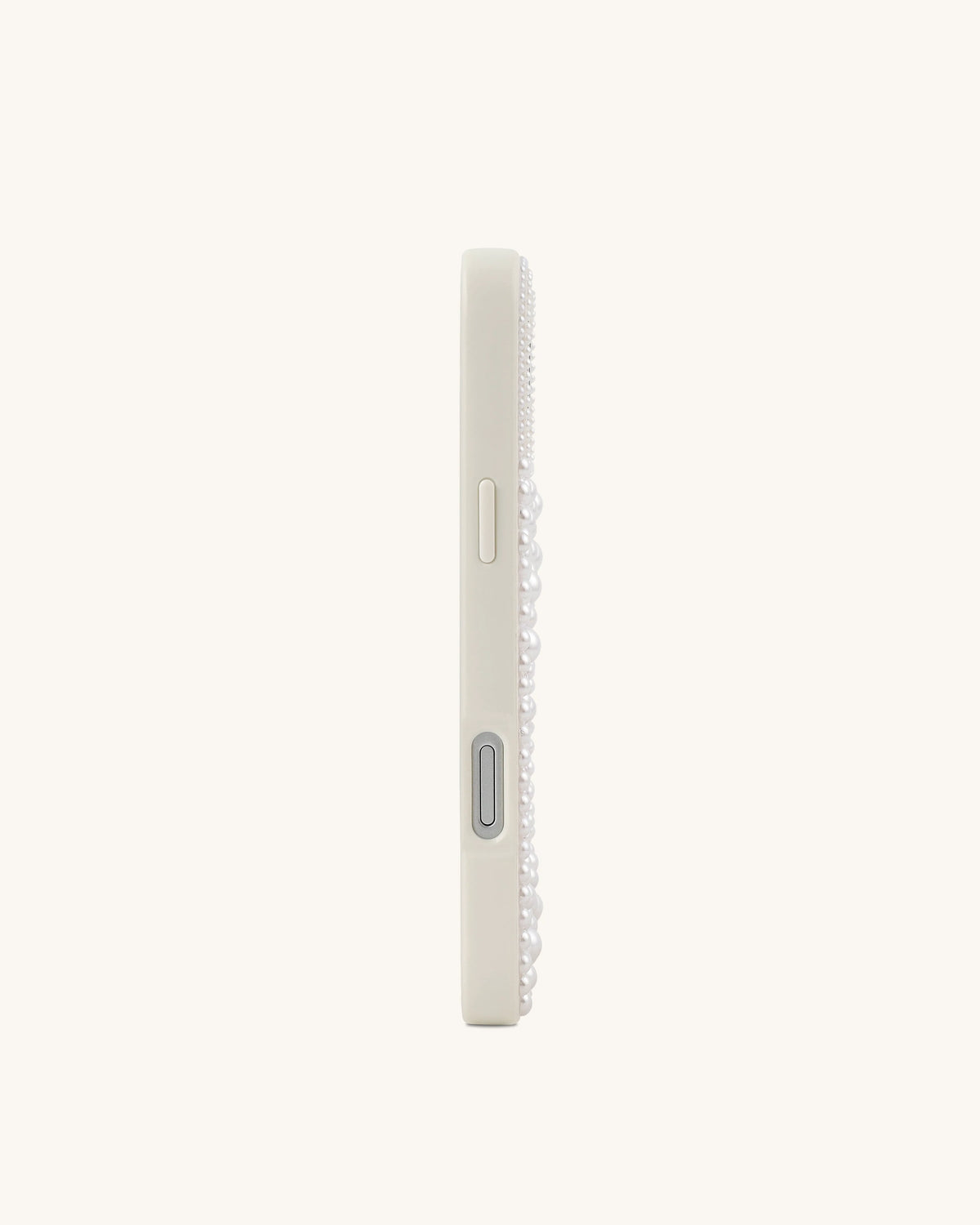 Red Coral Pearl Phone Case - White